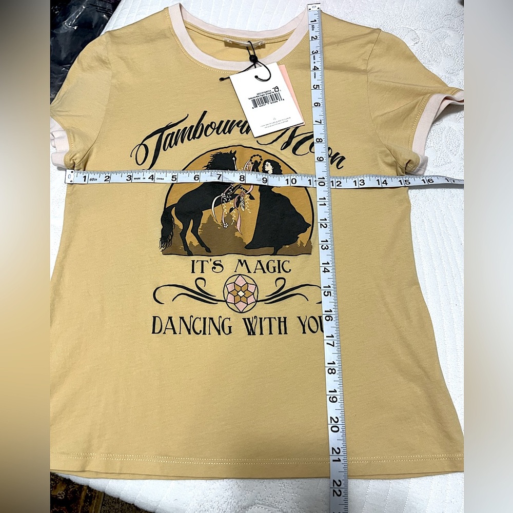 Spell Mystic Tambourine Moon Sz Large EUC